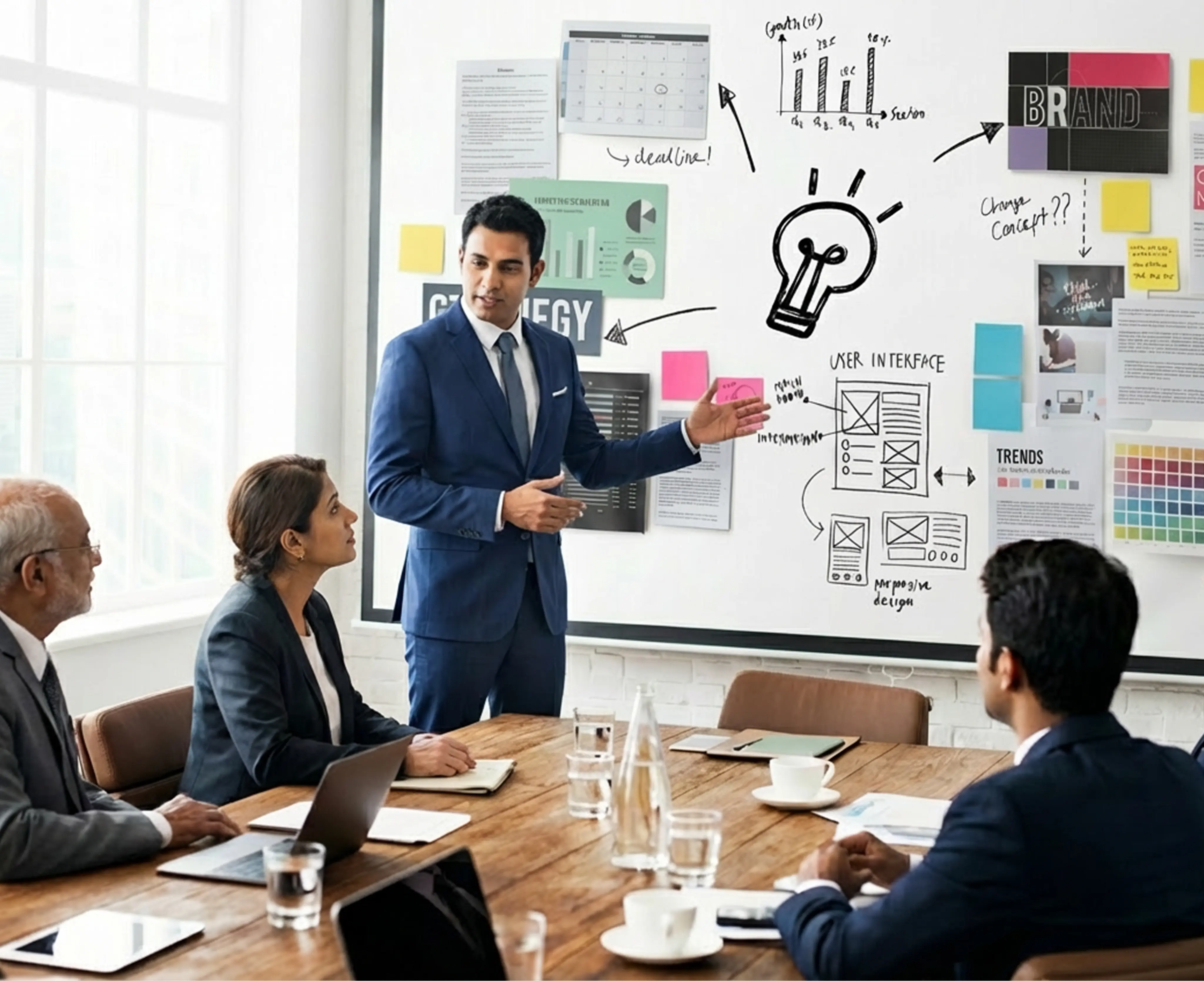 InspireSphere program participants in a workshop